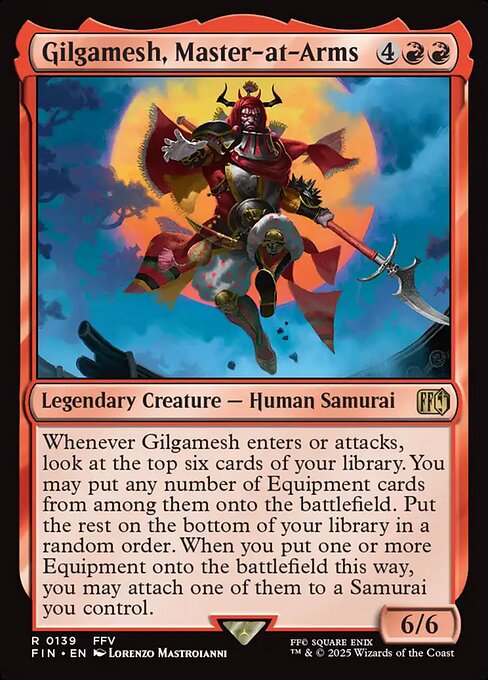 Gilgamesh, Master-at-Arms (Rare)