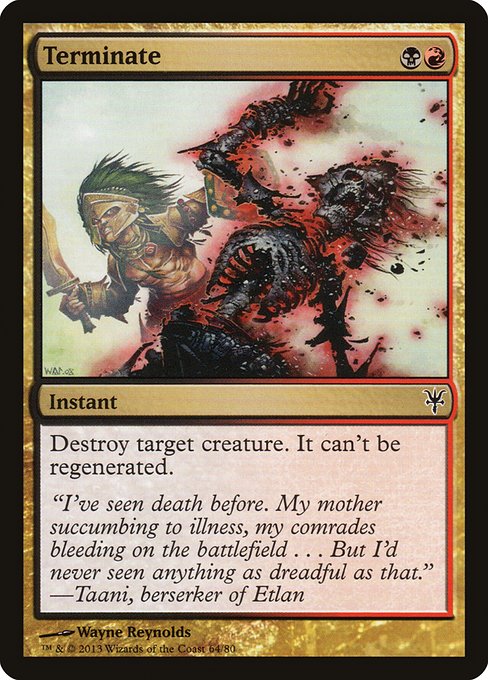 Terminate (Common)