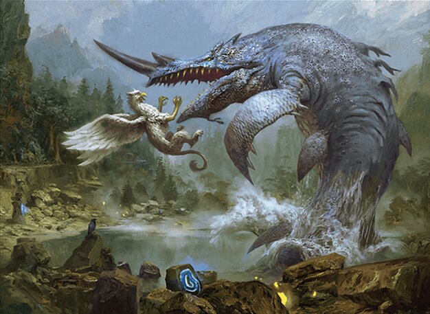 Horned Loch-Whale // Lagoon Breach