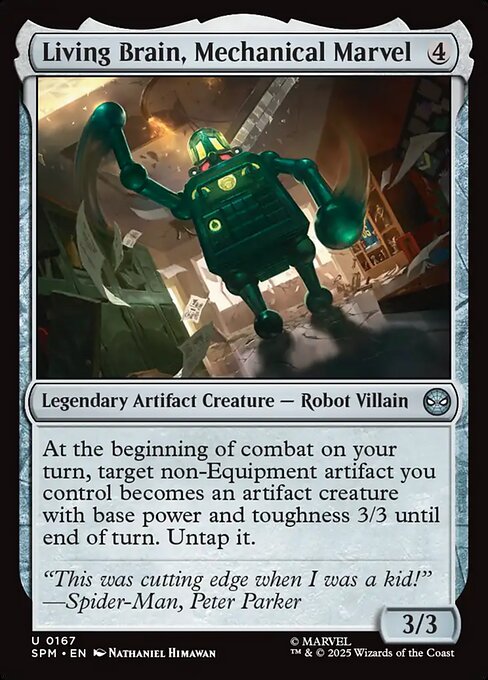 Living Brain, Mechanical Marvel (Uncommon)