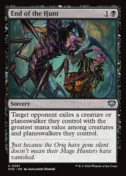 End of the Hunt (Uncommon)