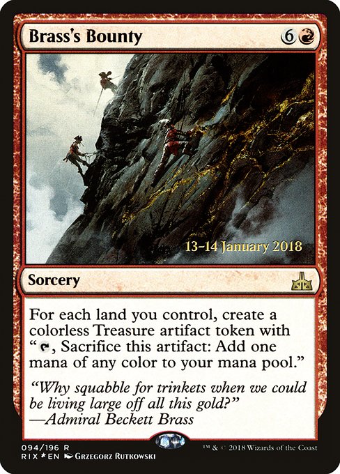 Brass's Bounty (Rare)