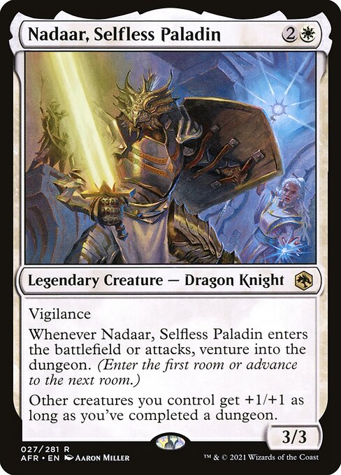 Nadaar, Selfless Paladin (Rare)