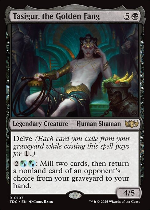 Tasigur, the Golden Fang (Rare)