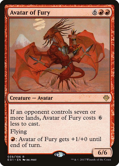 Avatar of Fury (Rare)