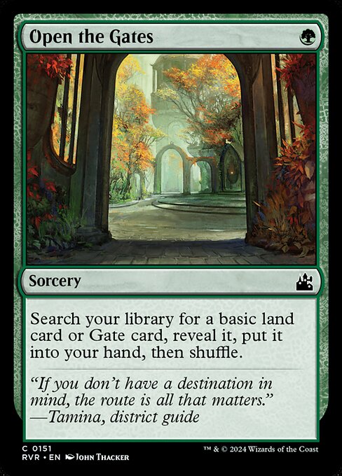Open the Gates (Common)