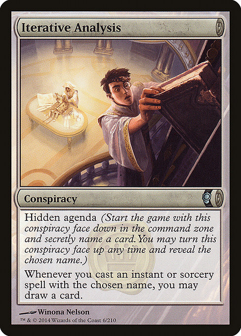 Iterative Analysis from Conspiracy (Uncommon)