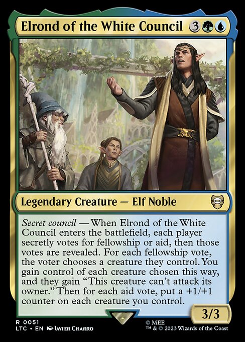 Elrond of the White Council (Rare)