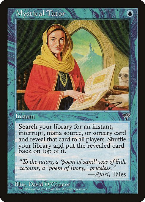 Mystical Tutor from Mirage (Uncommon)