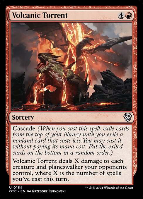 Volcanic Torrent (Uncommon)