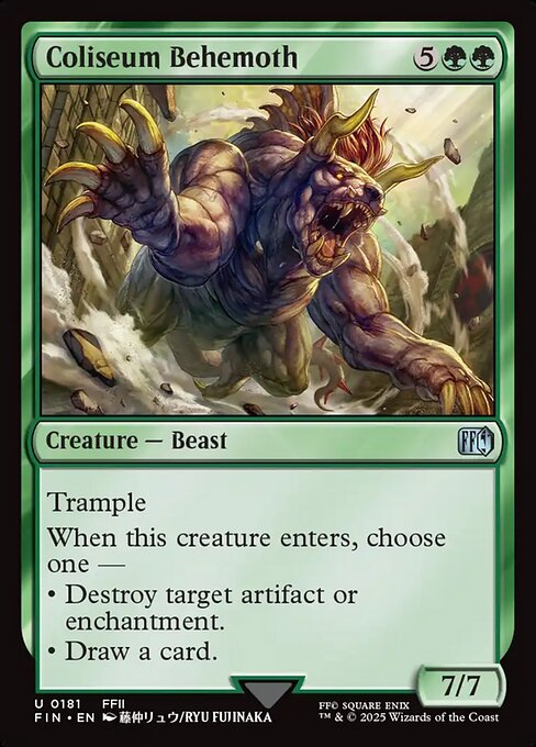 Coliseum Behemoth (Uncommon)