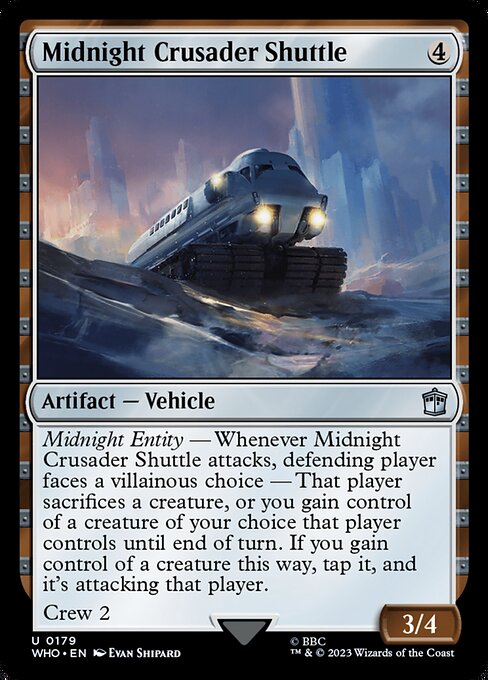 Midnight Crusader Shuttle (Uncommon)
