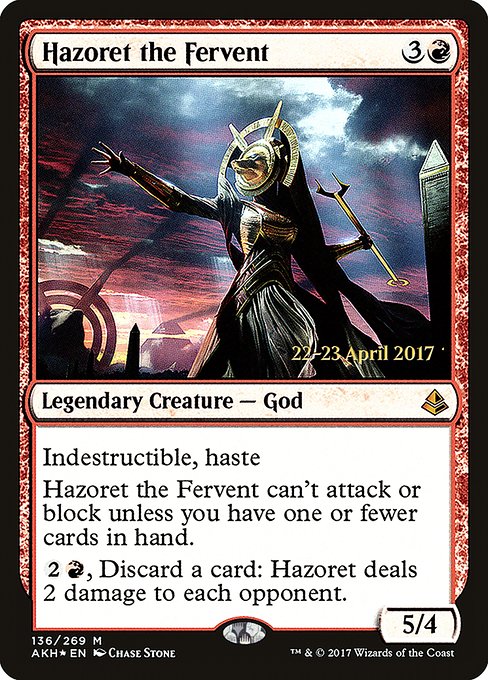 Hazoret the Fervent (Mythic)