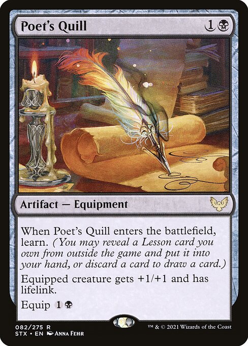 Poet's Quill (Rare)