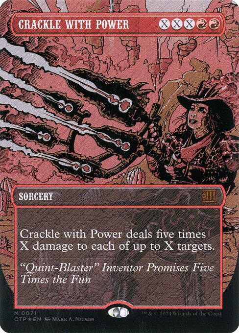 Crackle with Power (Mythic)