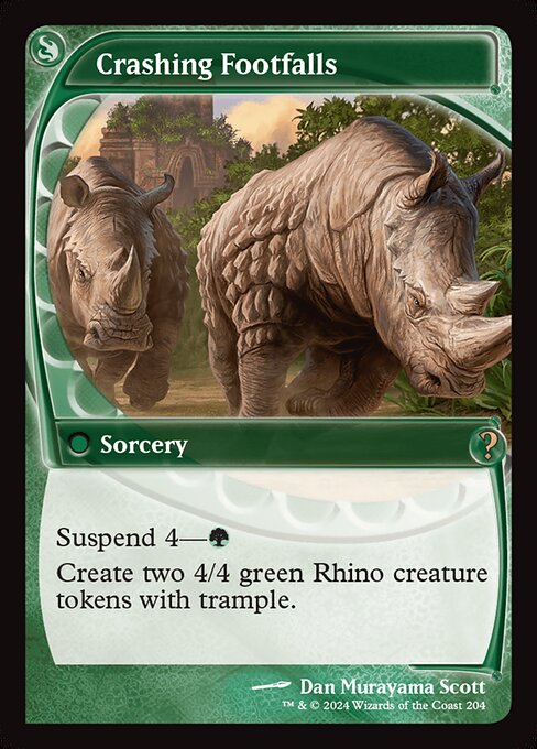 Crashing Footfalls (Rare)