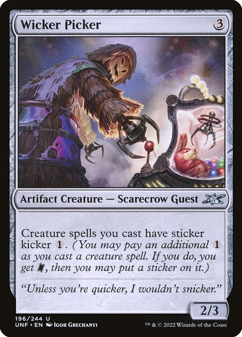 Wicker Picker from Unfinity (Uncommon)