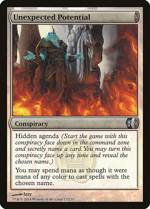 Unexpected Potential from Conspiracy (Uncommon)