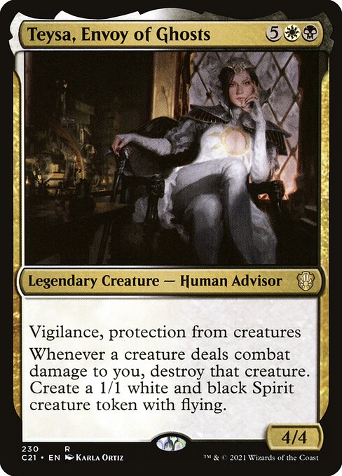 Teysa, Envoy of Ghosts (Rare)