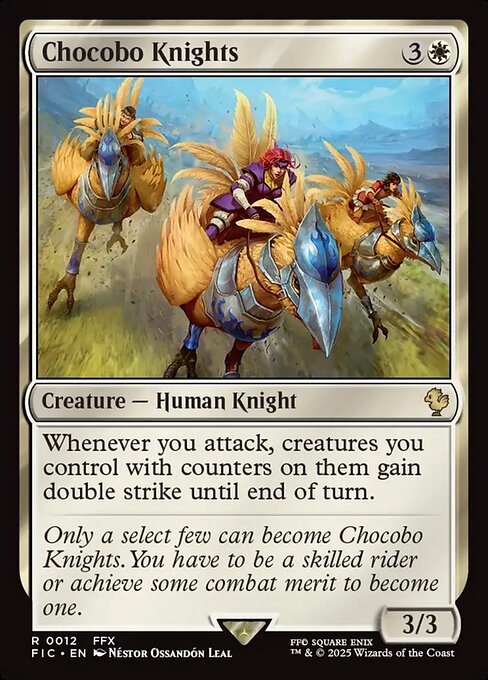 Chocobo Knights (Rare)