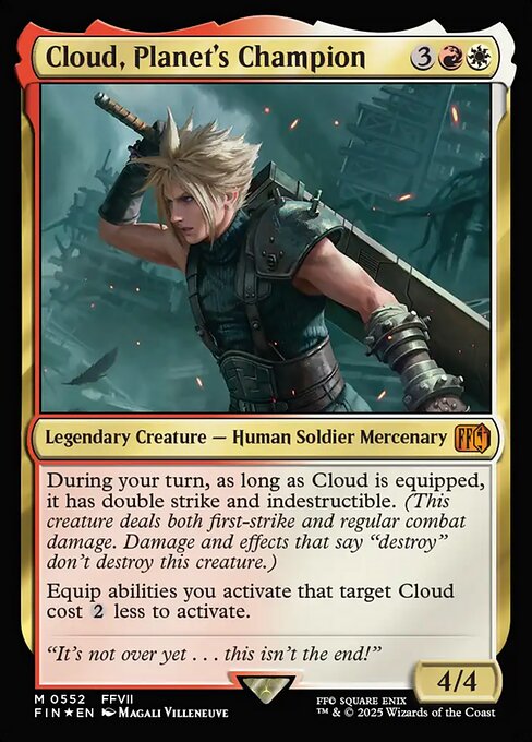 Cloud, Planet's Champion (Mythic)