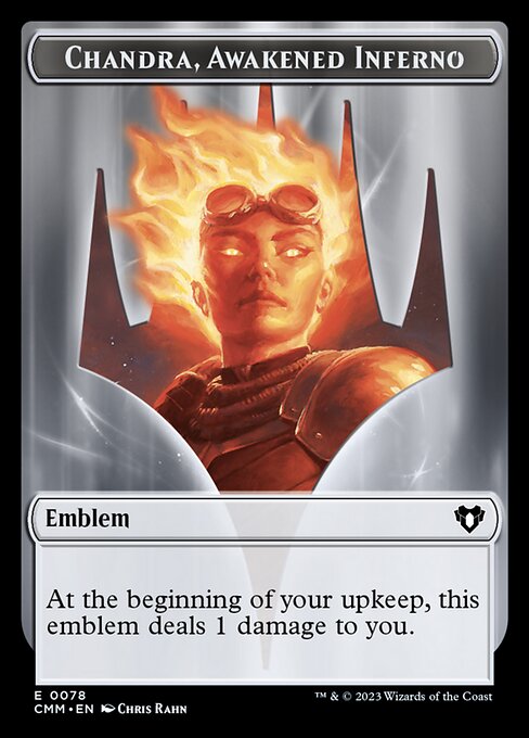 Chandra, Awakened Inferno Emblem (Common)