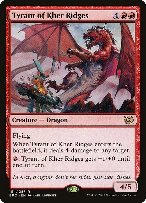 Tyrant of Kher Ridges (Rare)