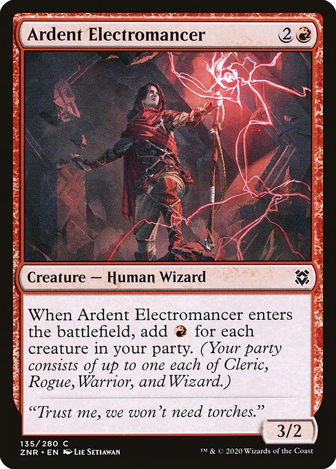 Ardent Electromancer (Common)