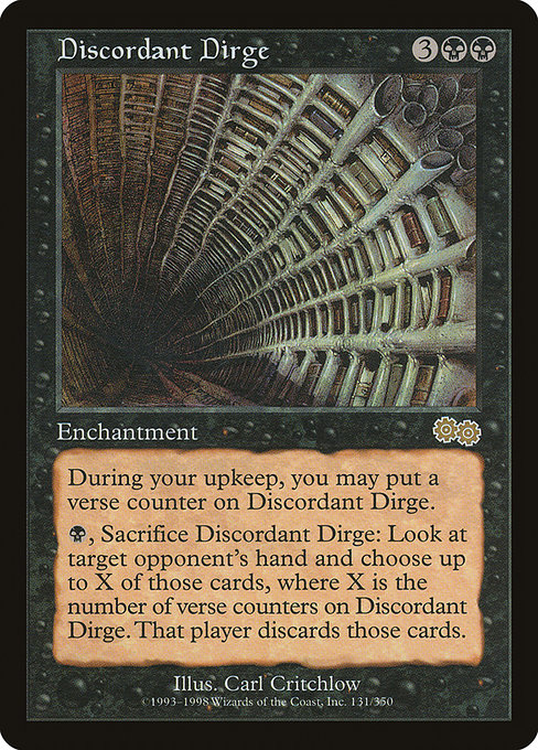 Discordant Dirge (Rare)