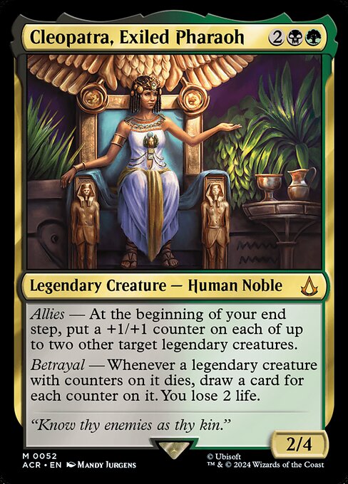 Cleopatra, Exiled Pharaoh (Mythic)