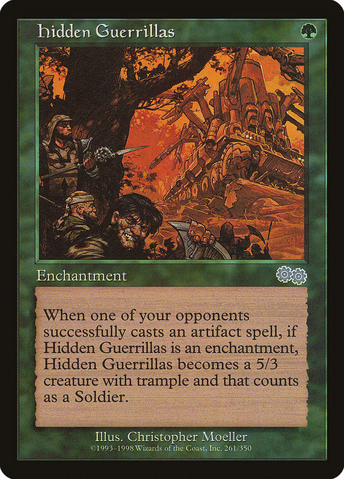 Hidden Guerrillas (Uncommon)