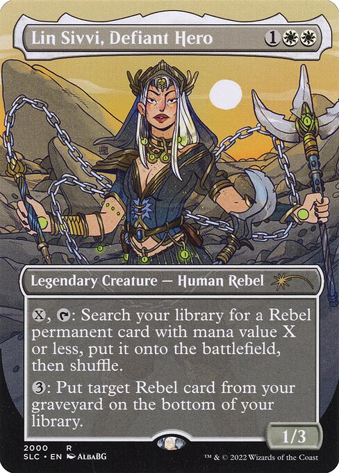 Lin Sivvi, Defiant Hero (Rare)