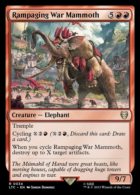 Rampaging War Mammoth (Rare)