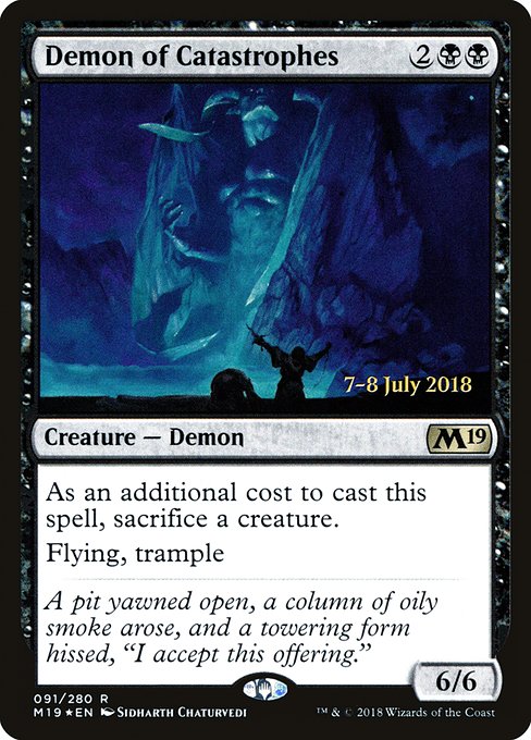 Demon of Catastrophes (Rare)