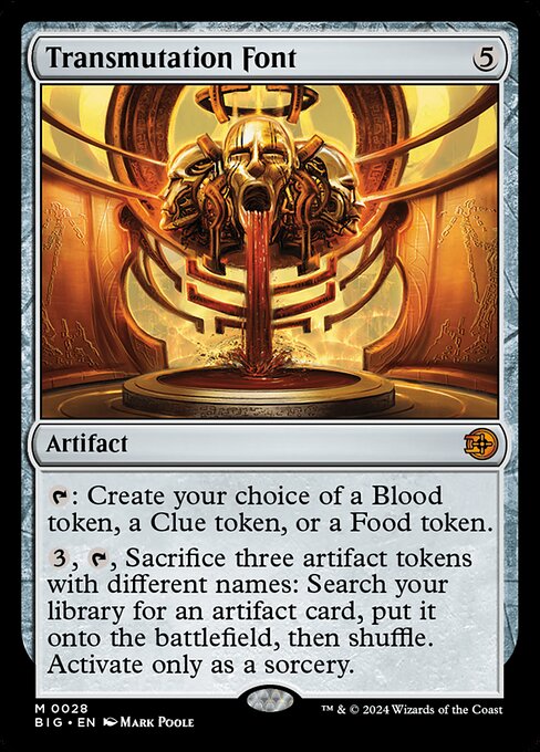 Transmutation Font (Mythic)