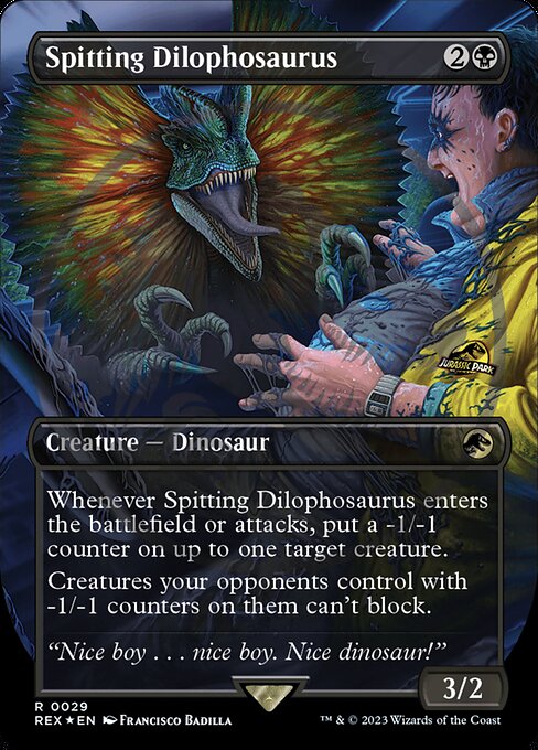 Spitting Dilophosaurus (Rare)