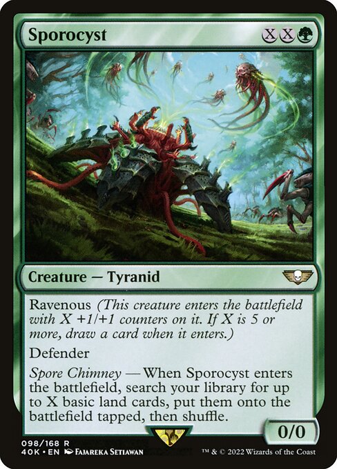 Sporocyst (Rare)