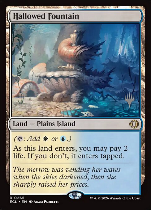 Hallowed Fountain (Rare)