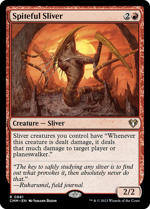 Spiteful Sliver (Rare)