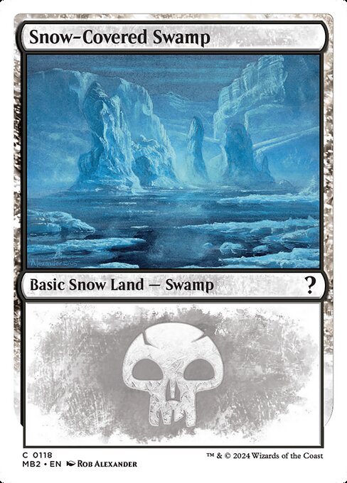 Snow-Covered Swamp (Common)