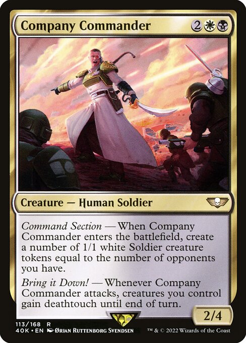 Company Commander (Rare)