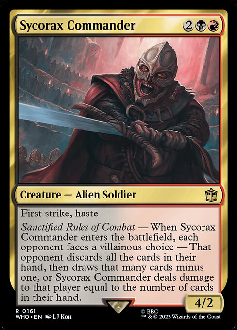 Sycorax Commander (Rare)