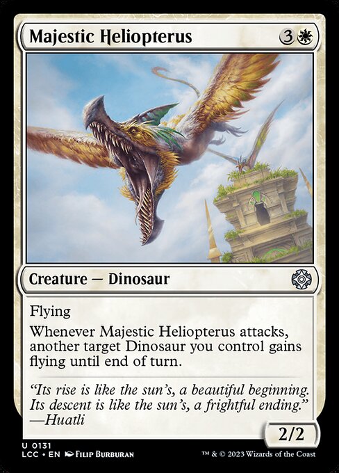 Majestic Heliopterus (Uncommon)