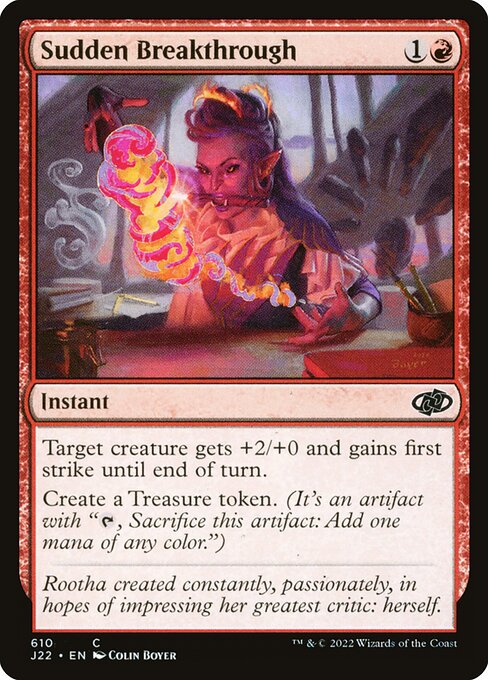 Sudden Breakthrough (Common)