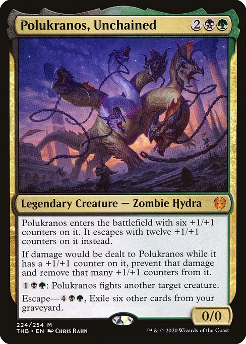Polukranos, Unchained (Mythic)