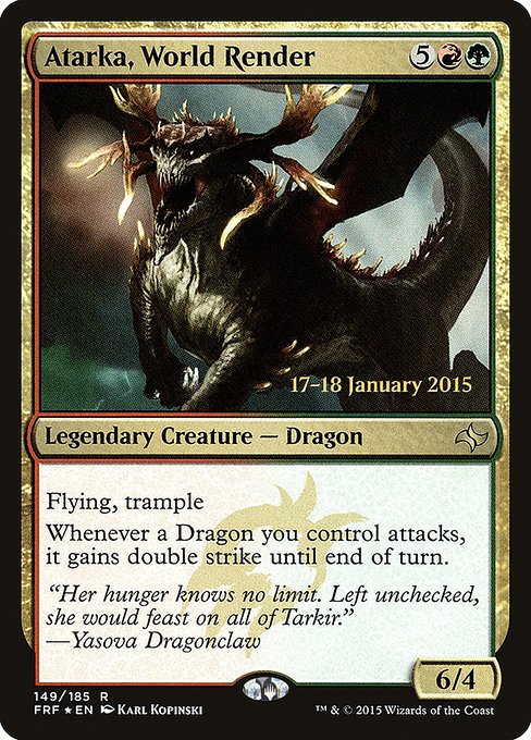 Atarka, World Render (Rare)