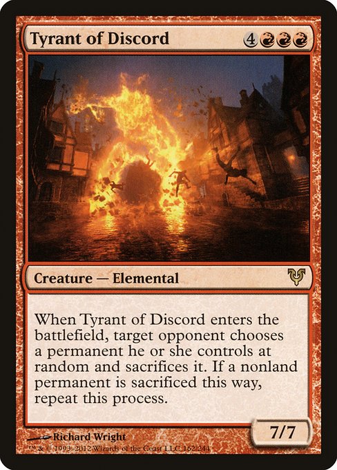 Tyrant of Discord (Rare)