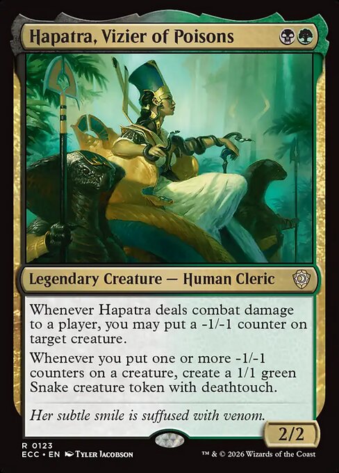 Hapatra, Vizier of Poisons (Rare)