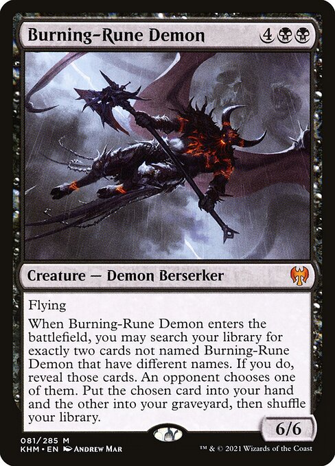 Burning-Rune Demon (Mythic)