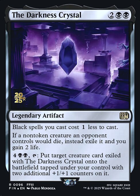 The Darkness Crystal (Rare)